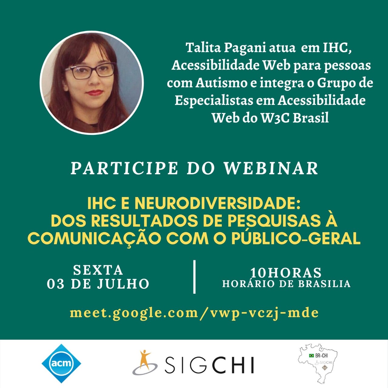 Webinar #002: “IHC e neurodiversidade – dos resultados de pesquisas à comunicação com o público-geral”