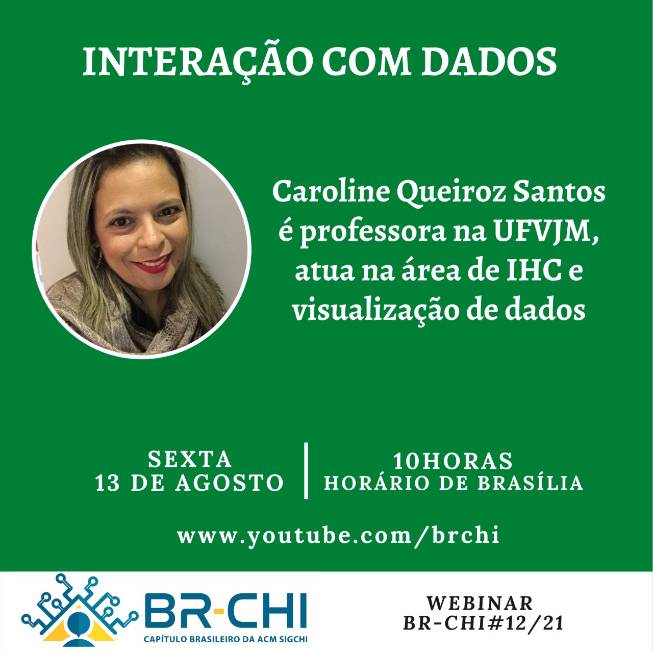 Webinar #12/2021: “Interação com Dados”
