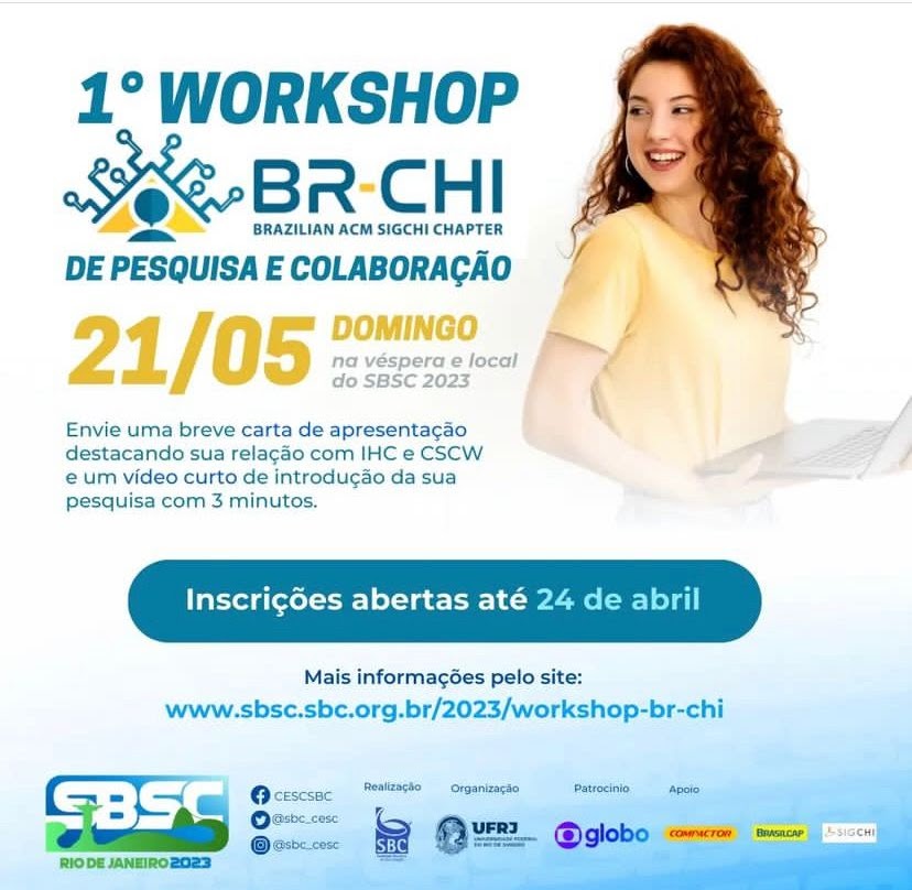 1º Workshop BR-CHI de Pesquisa e Colaboração